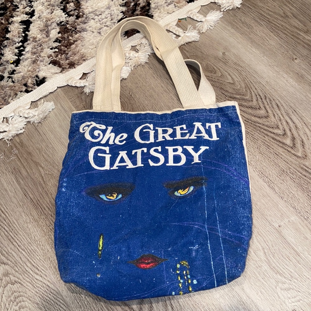 Out of Print Great Gatsby Small Tote Bag